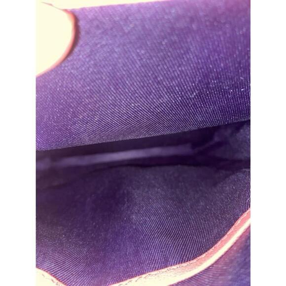 Women's Sharif Pink Leather Crossbody Bag - Picture 8 of 11